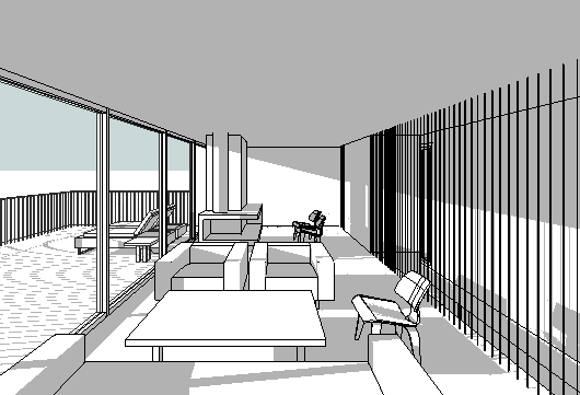 vy vardagsrum och takterrass vy vardagsrum och takterrass